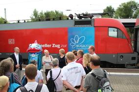 BUGA-Karten Gewinner begrüßt
