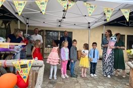Michael Glaser und Tony Eisbrenner eröffneten die Veranstaltung