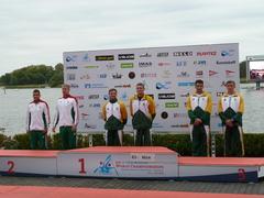 Sympathische Stars: Auch beim letzten Rennen dominierten die Ungarn und Südafrikaner, die den Großteil der WM-Medaillen mit nach Hause nahmen.