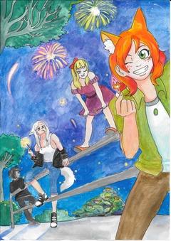 Ein tolles farbenprächtiges Bild von Maggy Hinze