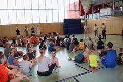 Die Anlage wurde offiziell von Daniel Keip und dem Vereinvorsitzenden König-Lehmann eingeweiht.