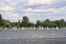 Segler auf dem Beetzsee.