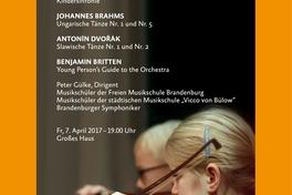 Jugendfestkonzert am 7. April 2017 im Brandenburger Theater