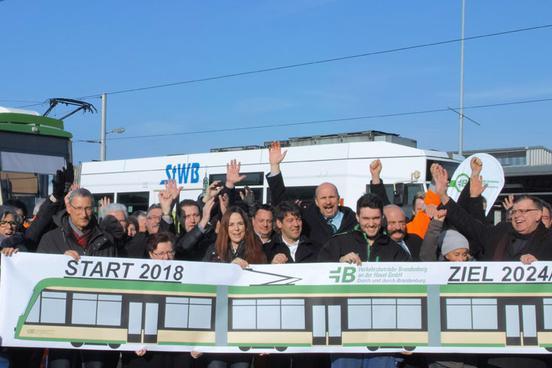 Neue Straßenbahnen für Brandenburg an der Havel