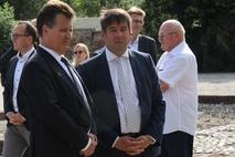 OB Scheller mit dem Beauftragten der Bundesregierung für die Belange von Menschen mit Behinderungen, Jürgen Dusel.