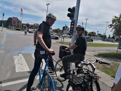 Radtour durch das Wirtschaftsgelände in Ballerup, "Lautrup Park"