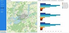 Screenshot aus dem Bevölkerungsbericht 2021: Demografie des Stadteils Altstadt