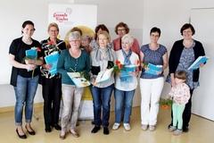 Gruppenfoto mit den neuen Familienpaten am 25.05.2016.