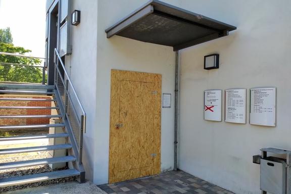 Eingeschränkter Zugang zum Verwaltungsgebäude Nicolaiplatz 30 durch Baumaßnahmen an der Aufzugsanlage