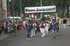 Der Festumzug startet aus Richtung Puschkinstraße