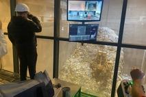 Bei der EEW Energy from Waste Premnitz GmbH warfen die Gruppen einen Blick in die Müllbunker