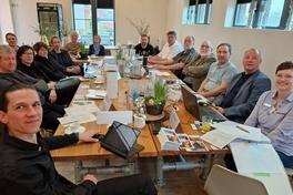 Abgesandte einiger Roland-Orte besprachen das Wiederbeleben des 2007 gegründeten Roland-Netzwerkes.