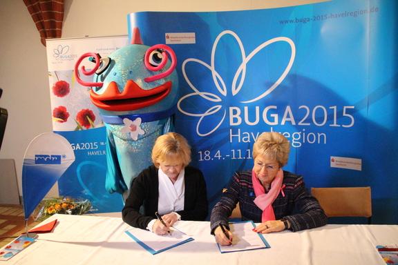 Mitteldeutscher Rundfunk ist offizieller Medienpartner der BUGA 2015 Havelregion