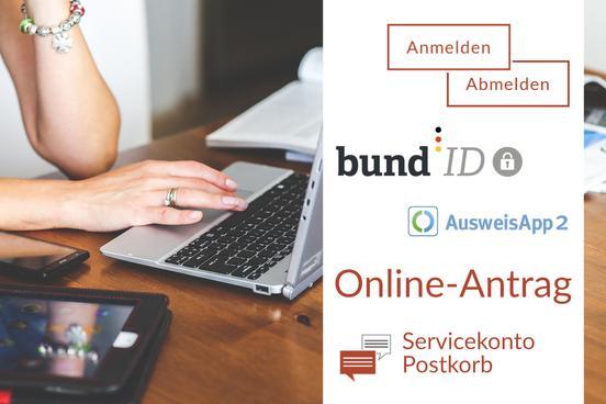 Anmeldung am Serviceportal