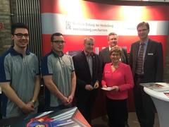 Die Heidelberger Druckmaschinen AG sind auch regelmäßig dabei.