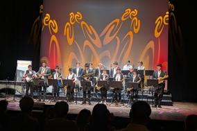 Die Big Band der städtischen Musikschule.