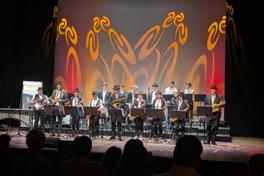 Die Big Band der städtischen Musikschule.