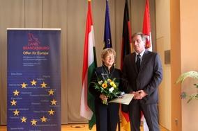 Verleihung der Europa-Urkunden in Brandenburg an der Havel
