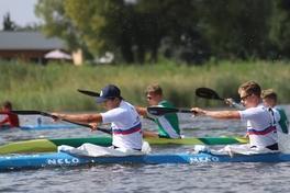 Kanu-Sportler auf dem Beetzsee