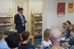 OB Steffen Scheller wünscht allen Teilnehmenden zur Begrüßung viel Erfolg