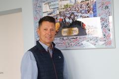 Regattastreckenleiter Uwe Philipp.