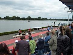 Ganz nah am Publikum: Bei den Portagen feuerten die Zuschauer alle Aktiven lautstark an.