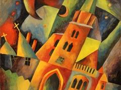 "Der Dom zu Brandenburg", Arnold Topp, 1918, Foto: W. Holtmann