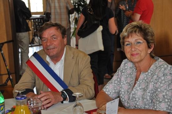 Empfang Village du Monde mit Bürgermeister Pierre Gosnat