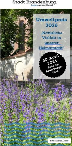 Flyer zum Umweltpreis