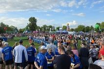 Blick auf die Wechselzone.