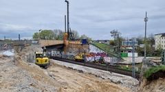 Blick auf die von der Brücke befreiten Seite.