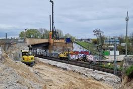 Blick auf die von der Brücke befreiten Seite.