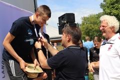 Siegerehrung bei den Kinder- und Jugendsportspielen