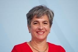 Barbara Richstein informiert über die Unterstützung von Opfern.