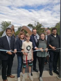 Brücke über die Näthewinde feierlich wiedereröffnet