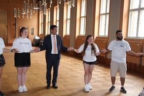 Zu Besuch beim Oberbürgermeister