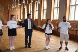 Zu Besuch beim Oberbürgermeister