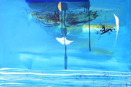 Jana Wilskys Bild "Tanz der Stille".