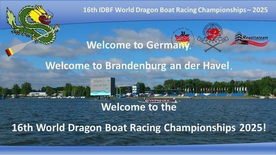 Brandenburg an der Havel heißt die internationale Drachenboot-Elite zur WM 2025 herzlich willkommen.
