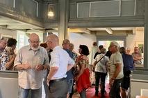 Bilateraler Austausch im Anschluss an die Veranstaltung.