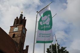 Flagge von Mayors for Peace