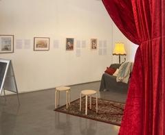 Die Kunsthalle als Raum für Lesungen.