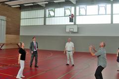 Sporthalle am Grillendamm eröffnet