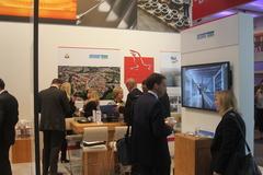 Großer Andrang am Stand der Stadt Brandenburg an der Havel