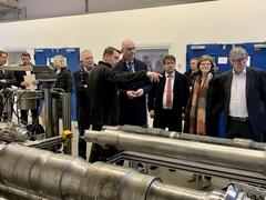 Erklärung des Verfahrens der Ultraschallprüfung von Radsatzwellen