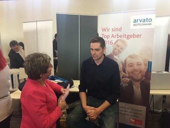 Auch die Arvato Direct Services Brandenburg GmbH erhält viele Bewerbungen aus der Region.