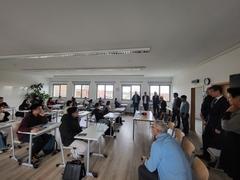 Einblick ins Klassenzimmer