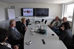 Diskussionsrunde im Westpfalz-Klinikum