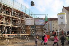 Richtfest für "Kita Perlentaucher" gefeiert