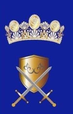 Zwei Schwerter über kreuz